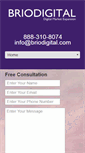 Mobile Screenshot of briodigital.com